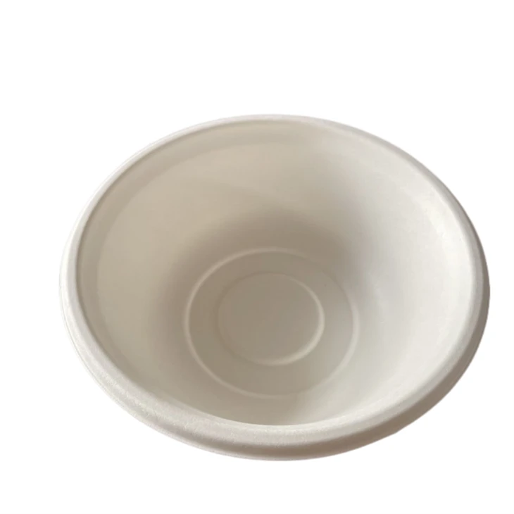 bagasse food packaging soup bowl